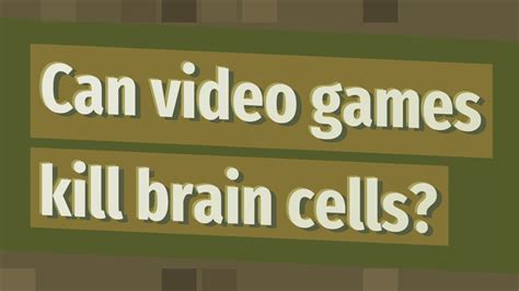 Do Video Games Kill Brain Cells? And Can They Teach Us to Speak Dolphin?